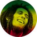 Bob Marley Edible Icing Image